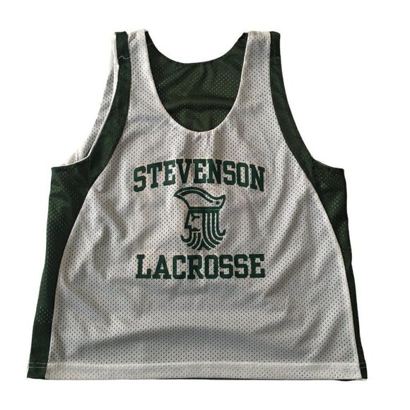 Brine Reign on Green and white Lacrosse Jersey - Picture 1 of 5